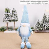 HULIANFU Santa Claus Christmas Doll Merry Christmas Decorations for Home Elk Christmas Ornaments Xmas Tree Decor  Navidad Natal Gifts