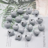 HULIANFU 2023 15PCS Beautiful Metal Bells Loose Beads Jingle Bell For Christmas Party Crafts Decoration DIY Make Earrings Pendants Material