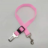 HULIANFU Pet Dog Cat Car Seat Belt Dog Accessories Adjustable Harness Lead Leash Small Medium Travel Clip Puppy Collar Leash Pet Supplies