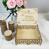 HULIANFU Wedding Guest Book Alternative - Wedding Decor-Drop Heart Guestbook