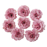 HULIANFU Silk Rose Artificial Flowers 5cm Fake Flowers Head For Home Decor Bedroom Wedding Marriage Decoration DIY Bride Wreath Accessory