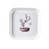 HULIANFU Snack Platter Snack Dish Small Bone Dish Spit Bone Dish Melamine Plate Small Plate Household Bone Bone Small Dish Cake Plate