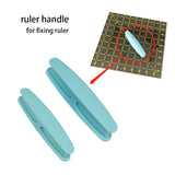 HULIANFU sewing tools Roll &amp; Press  Clover to quickly press seams that won't pull, stress, or distort fabric roller pusher Squeegee wheel