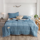 HULIANFU   YanYangTian Summer bedspread quilted blankets Air conditioning quilt bed linen for single bed Couple bed quilt 150 Single duvet