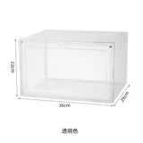 HULIANFU Transparent Anti-oxidation Shoe Box Aj Shoe Storage Box Household Drawer Type Dust-proof Plastic Shoe Display Stand