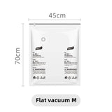 HULIANFU New Patented Vacuum Bags Large Plastic Storage Bags for Storing Clothes Blankets Compression Empty Bag Covers Travel Accessories