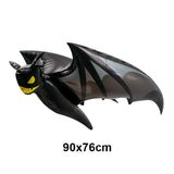 HULIANFU Large 86x165cm Skeleton Man Balloons Halloween Decorations Globos Scary Halloween Skull Ballons Halloween Party Home Decorations