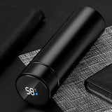HULIANFU smart digital water bottle keeps cold and heat thermal bottle Stainless Steel Thermos for baby children kids terms