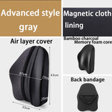 HULIANFU Memory Foam Seat Cushion Orthopedic Pillow Office Chair Cushion Lumbar Cushions Car Seat Butt Hemorrhoid Coccyx Vertebra Sets