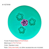 HULIANFU New Mini Flowers Series Silicone Mold DIY Handmade Fondant Cake Baking Chocolate Sugar Cake Tool Resin Polymer Clay Making Mould