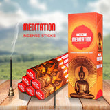 HULIANFU   Y 20 Sticks Indian Incense White Sage Meditation Lavender Yoga Sea Breeze Love Incense Purifying Air Deodorization Aromatherapy
