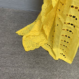 hulianfu Women Long Sleeve Round Neck Fashion Casual Solid Color Sexy Fancy Party Lace And Floor Dress