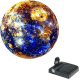 HULIANFU Planetary projection light with light film photo Earth sun Galaxy light projector novelty atmosphere light ins party photo props