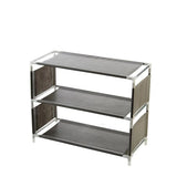 HULIANFU Multi-storey Shoe Rack Multi-functional Organizer Household Cloth Storage Rack Easy To Assemble Dormitory Provincial Space Rack