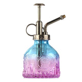HULIANFU Retro Glass Watering Spray Bottle High-Atomization Nozzle for Garden Plants Leak-Proof 200ML Flower Plant Mister