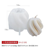 HULIANFU U-shaped Rainbow Bridge Diy Candle Silicone Mold Creative Arched Door N-Shaped Candle Mold Aromatherapy Gypsum Resin Mould