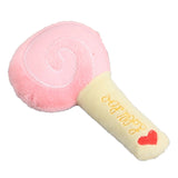 HULIANFU Pet Toys Plush Squeaky Toy Bite-Resistant Clean Dog Chew Puppy Training Toy Soft Banana Bone Vegetable Fruit Pet Supplies