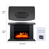 HULIANFU Portable 220V Electric Heater Mini Fan Heater Desktop Household Portable Heating Stove Radiator Warmer Machine for Winter 1000W