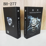 HULIANFU Ins Fashion Fake Books for Decoration Home Decor Coffee Table Book Simulation Prop Book Model Hotel Room Unopenable Box Book