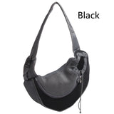 HULIANFU Pet Puppy Carrier S/L Outdoor Travel Dog Shoulder Bag Mesh Oxford Single Comfort Sling Handbag Tote Pouch