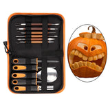 HULIANFU Pumpkin Carving Tools Halloween Pumpkin Carving Tool Set Cutting Supplies