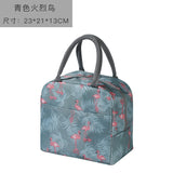 HULIANFU Portable Cooler Bag Ice Pack Lunch Box Insulation Package Insulated Thermal Food Picnic Bags Pouch For Women Girl Kids Children