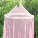 HULIANFU Portable Elgant Hung Dome Mosquito Nets For Double Bed Summer Polyester Mesh Fabric Home Bedroom Baby Adults Hanging Decoration