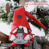 HULIANFU Santa Claus Christmas Doll Merry Christmas Decorations for Home Elk Christmas Ornaments Xmas Tree Decor  Navidad Natal Gifts