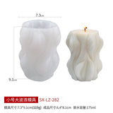HULIANFU U-shaped Rainbow Bridge Diy Candle Silicone Mold Creative Arched Door N-Shaped Candle Mold Aromatherapy Gypsum Resin Mould