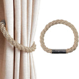 HULIANFU Magnetic Curtain Holder Strong Magnet Curtain Clip Tiebacks for Living Room Home Decoration Accessories