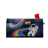 HULIANFU Rainbow Lucky Cute Cat Chinese Panda Magnetic Waterproof Sunscreen American Standard&amp;Large Size Mailbox Protective Covers