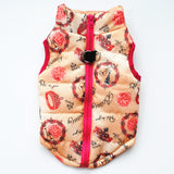 HULIANFU Warm Dog Clothes For Small Dog Windproof Winter Pet Dog Coat Jacket Padded Clothes Puppy Outfit Vest Yorkie Chihuahua Clothes