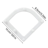 HULIANFU Kitchen Triangular Sink Strainer Drain Vegetable Fruit Drainer Basket Suction Cup Rack For Kitchen Storage Sink Filter Shelf