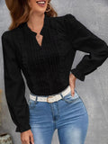 Hulianfu Cotton V-neck Long Sleeve Shirt White Lace Office Tops And Blouses Women 2023 Autumn New Petite XS Size Top Femme Shirts Blouse