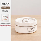 HULIANFU New Thermal Lunch Box Portable Japanese Style Bento Box Lunchbox Leakproof Food Container Microwave oven Dinnerware for Students
