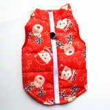 HULIANFU Warm Dog Clothes For Small Dog Windproof Winter Pet Dog Coat Jacket Padded Clothes Puppy Outfit Vest Yorkie Chihuahua Clothes