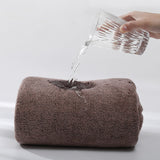 HULIANFU Wearable Microfiber Bathrobe Woman Shower Female Soft Bath Towel for Adults for Home Textiles Bath and Sauna Towels Bathroom
