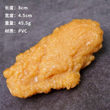 HULIANFU Simulation Fried Chicken Model Food Photo Prop Artificial Hamburger Fake French Fries Cake Funny Toys Fast Food Shop Display Dec