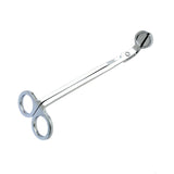 HULIANFU Wick Trimmer Stainless Steel Candle Cutter Oil Lamp Trim Scissors Candle Extinguisher Horn Shape Candle Cover Tool  Accessories