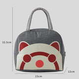 HULIANFU Portable Cooler Bag Ice Pack Lunch Box Insulation Package Insulated Thermal Food Picnic Bags Pouch For Women Girl Kids Children