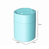 HULIANFU New Mini Air Humidifer Aroma Essential Oil Diffuser With Romantic Lamp USB Mist Maker Aromatherapy Humidifiers For Home Car