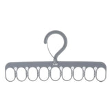 HULIANFU New Drying Rack Balcony Clothes Drying Rack Wall Mounted Clothes Drying Rack Bathroom Drying Rack Indoor Space Saving 8 Holes