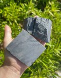 HULIANFU Raw Shungite Stone Raw Stones - Healing Crystals and Stones - Shungite Stone - Emf Protection Stones - Root Chakra Stones