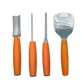 HULIANFU Pumpkin Carving Tool Kit Stainless Steel Pumpkin Lantern Tools Set Halloween Decoration Cutters