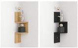 HULIANFU Simple wall shelving bookshelf multi-storey wall storage rack creative wall hanging decoration bedroom living room partition fra