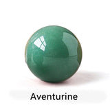 HULIANFU Natural Stone Quartz Polished Crystal Ball Energy Reiki Healing Gift Home Decor Chakra Feng Shui Ornament Mineral Specimen Balll