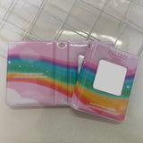 HULIANFU Letter Printed Photo Album 3 Inches Photocard Binder Instax Mini Album Scrapbook For Photos Collect Book Kpop Card Binder