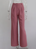 Women's Pants Female Clothing Streetwear Women High Waist Drape Premium Loose Wide Leg Pants Fashionable Temperament Wild