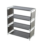 HULIANFU Multi-storey Shoe Rack Multi-functional Organizer Household Cloth Storage Rack Easy To Assemble Dormitory Provincial Space Rack
