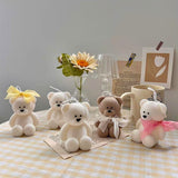 HULIANFU Sitting Position Toy Bear Silicone Candle Molds for Handmade Scented Candle Plaster Cute Bear Injection Mould Home Decor